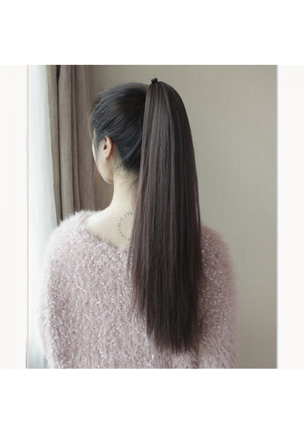 Tóc giả nữ bằng tóc thật - Tóc cột VTG NC01